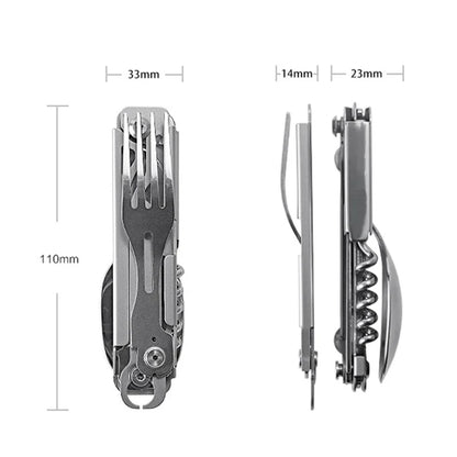 Outdoor Tableware Multi-function Portable Knife Fork Spoon