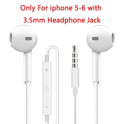 Original Headphones For Apple iPhone 16 15 Pro Max