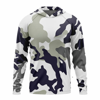 New Fishing Hooded Shirts Outdoor Sport Quick Dry