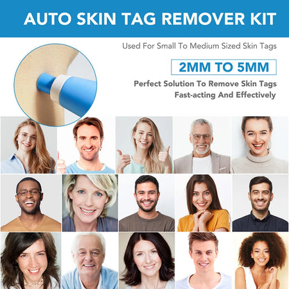 2 IN 1 Auto Micro Skin Tag Remover Device