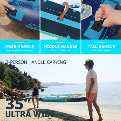 Skatinger 11'6'' X 35'' X 6'' Inflatable Paddle Board