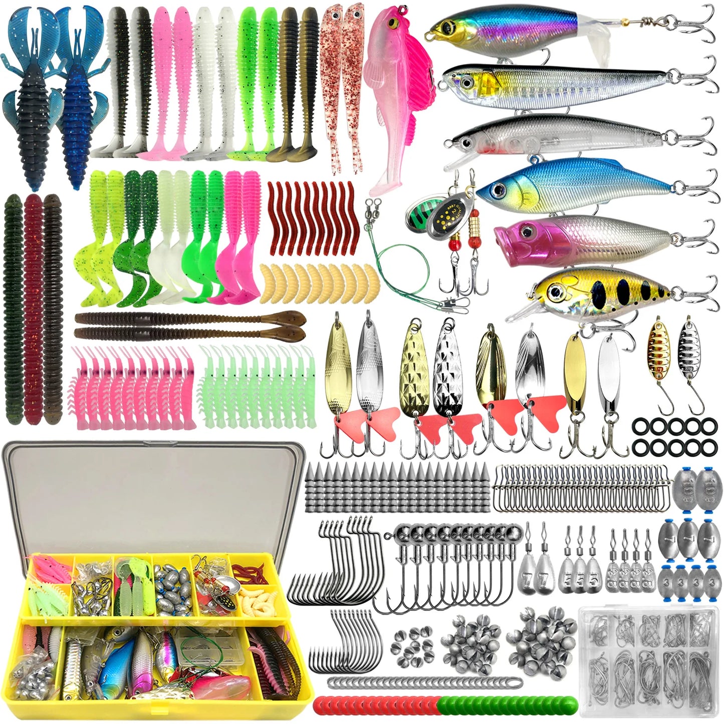 Fishing Lure Kit For Trout/Pike/Bass
