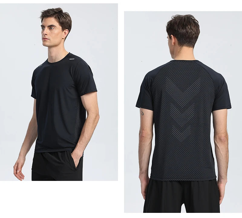 Quick Dry Men Running T-shirt Fitness Sports Top