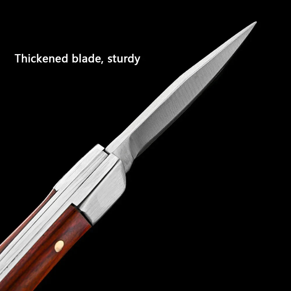 Mini Folding Knife Portable Keychain Pocket Knife Stainless Steel