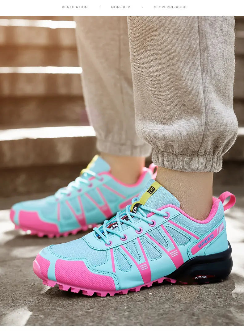 Men Hiking Shoes Waterproof Women Outdoor Trainers