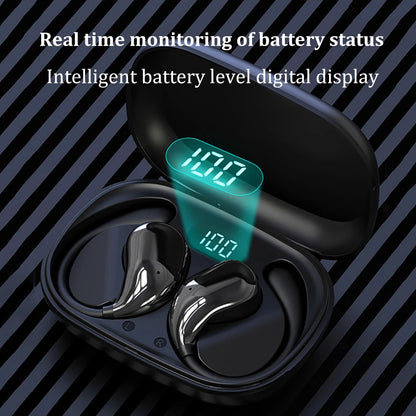 Bluetooth 5.4 Ear Hook Headphones TWS Wireless Earphones