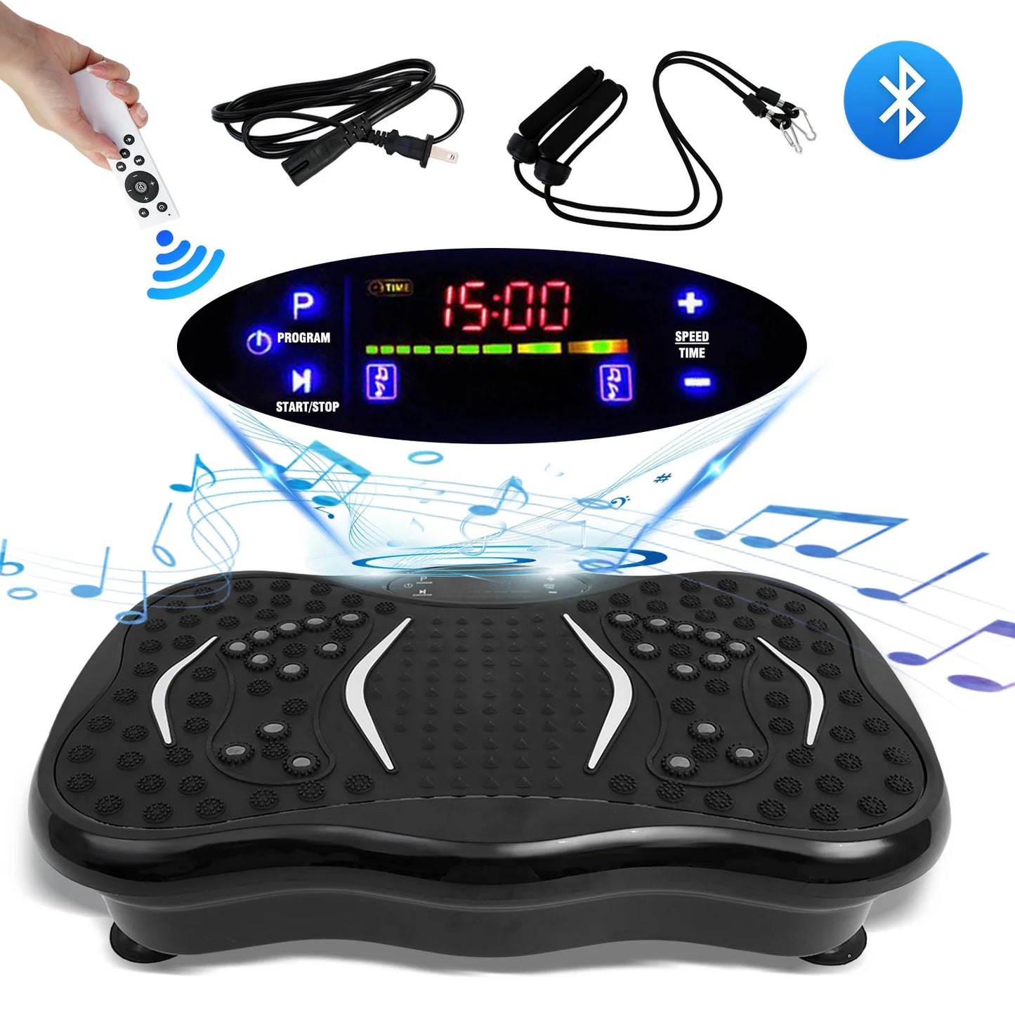 Vibration Plate Exercise Machine Fat-Burning Full Body Workout