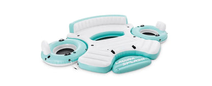 Intex Laguna Splash Island Outdoor Floating Water Raft