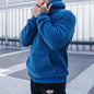 Men's Autumn Plush Hoodies Fuzzy Fleece Comfy