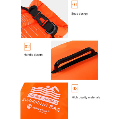 20L Inflatable Open Swimming Buoy Tow Float