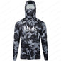 HUK Fishing Clothing Camouflage Men's Long Sleeve