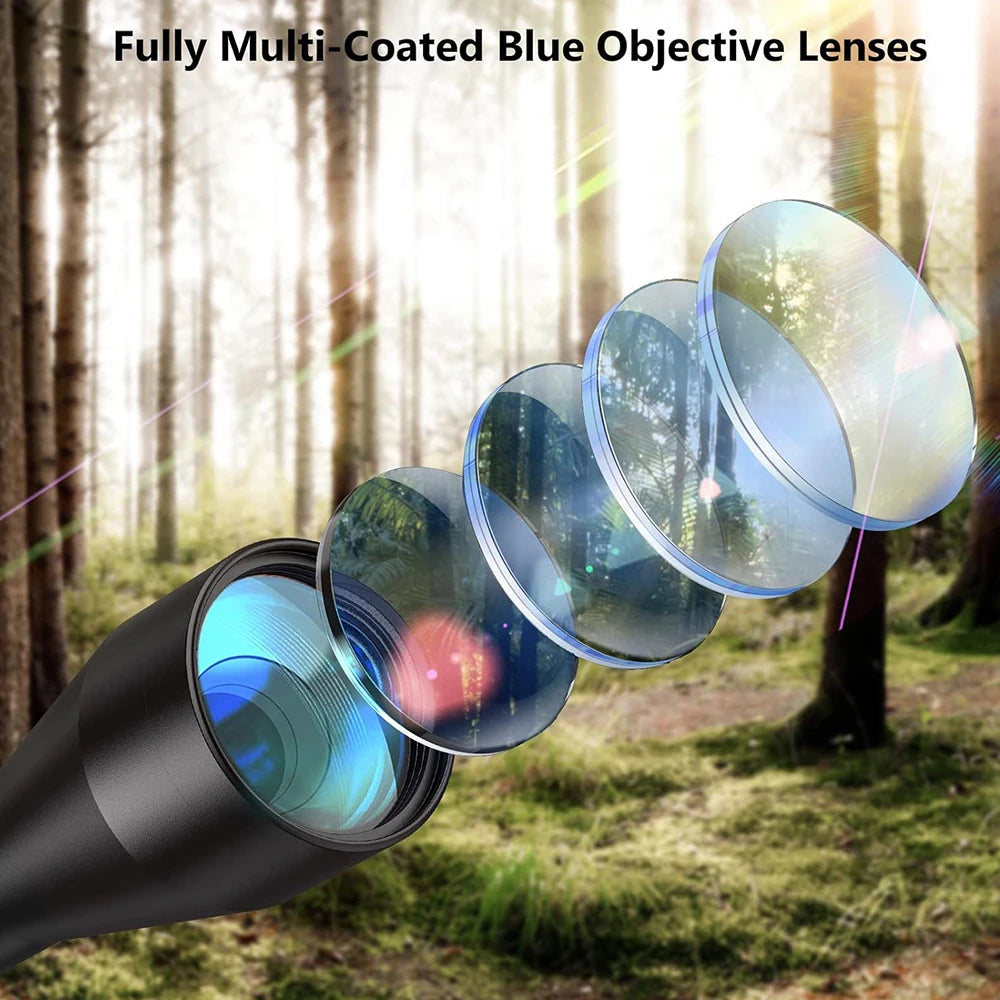 3-9X40 Hunting Deer Air Rifle Scope Wire Rangefinder