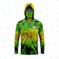 Fishing Shirts Men Sun Protection Hoodie Mask All-in-one