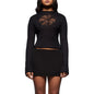 Women s Floral Long Sleeve Knit Sweater Cozy