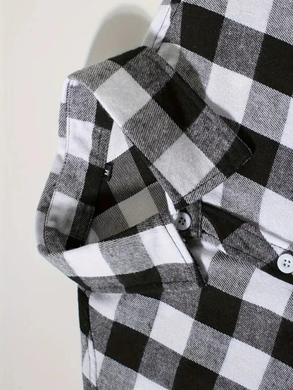 Spring and Autumn Fashion Cotton Long Sleeve Men's Flannel