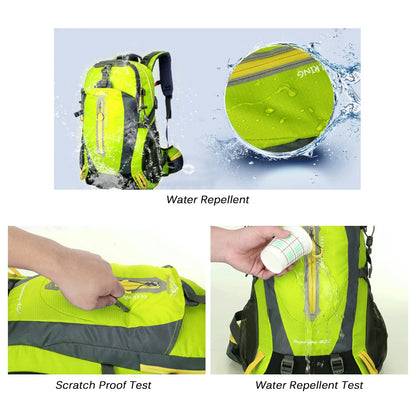 Water Resistant Travel Backpack Camping Hiking Laptop Daypack