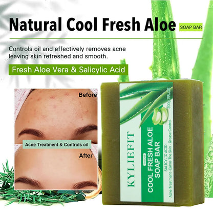 AILKE Aloe Vera Whitening Soap, Remove Acne