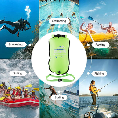 20L Inflatable Open Swimming Buoy Tow Float