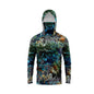 Men Hood Fishing Shirt long sleeve fishing t shirt uv protection