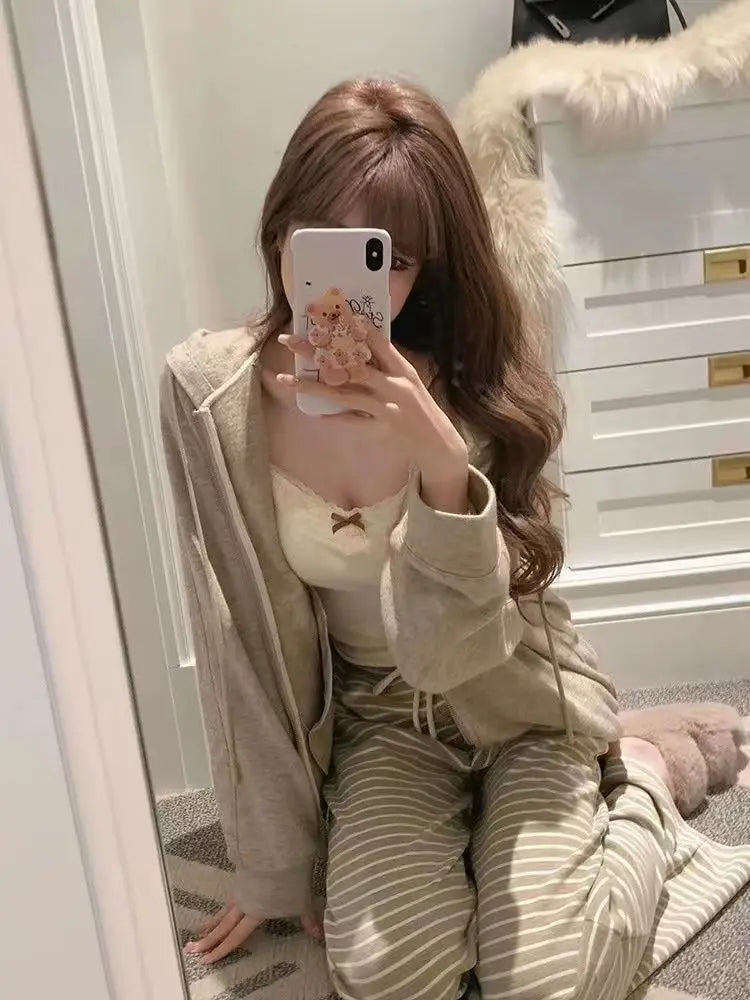 Women Camisole Tank Tops Sexy Bow Sleeveless Corset Top with Chest Pad