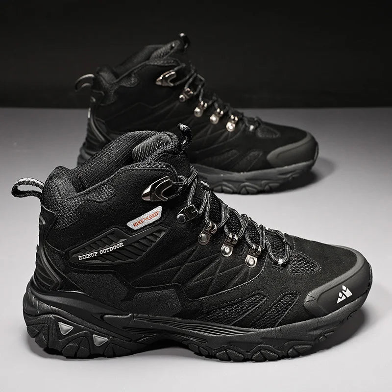 Winter Boot Men Outdoor Hiking Boots Suede