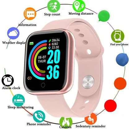Smart Watch 116Plus D13 Y68 Sport Wristband Running Fitness Monitor