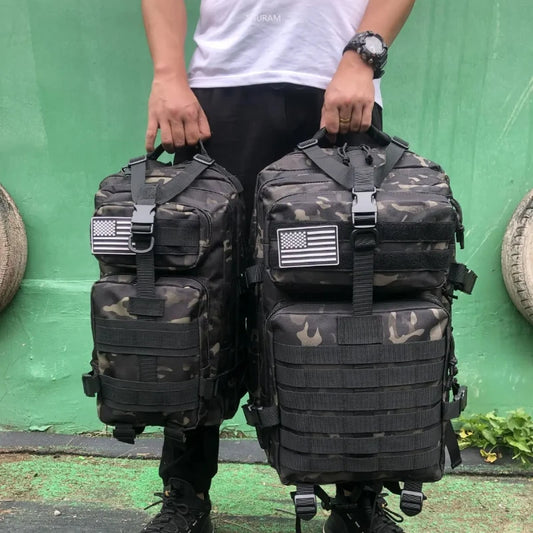 Nylon Waterproof Trekking Fishing Hunting Bag Backpack
