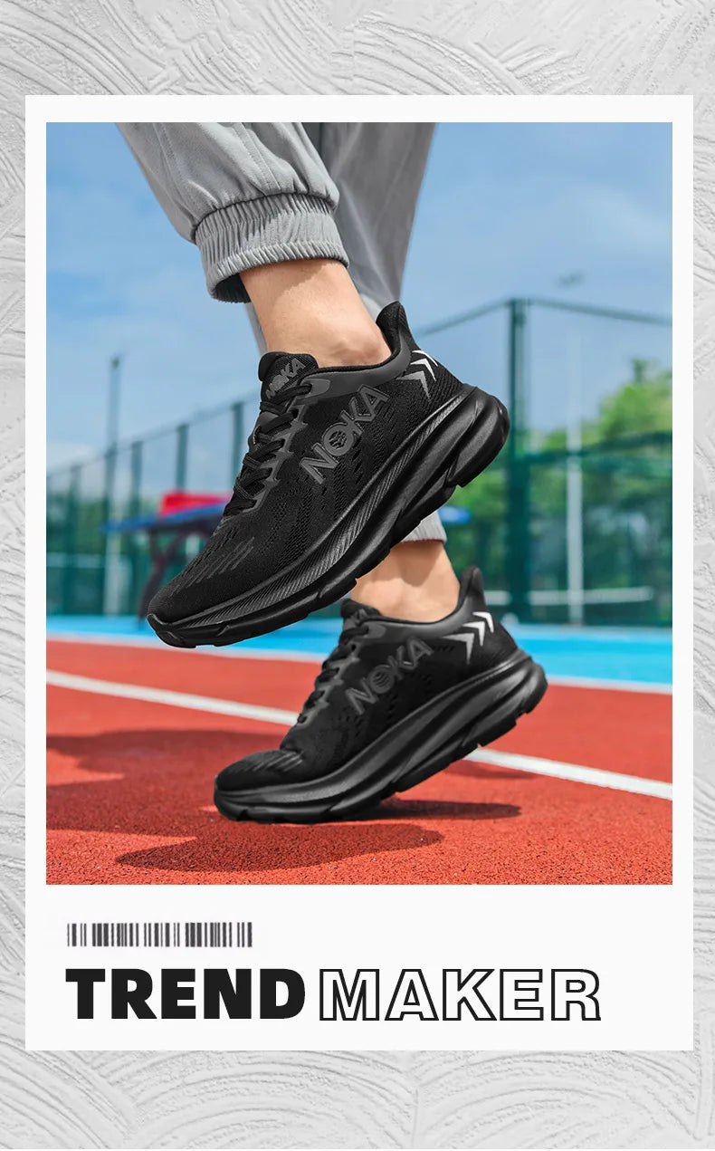 Marathon Carbon Plate Air Cushion Men Sports Running