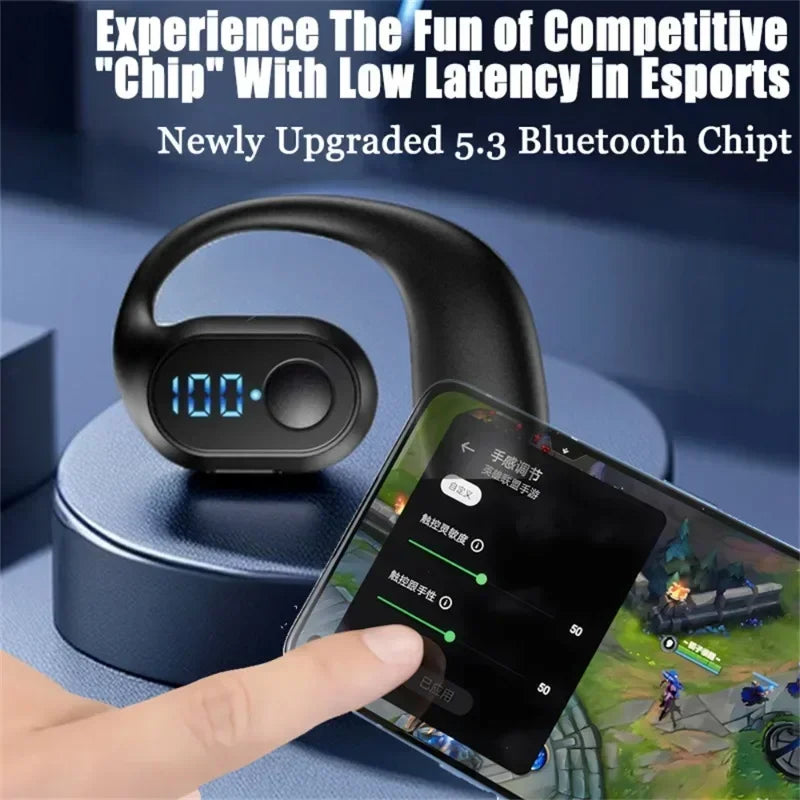 Bluetooth 5.3 Headphone TWS Wireless Ear Hook Earphone