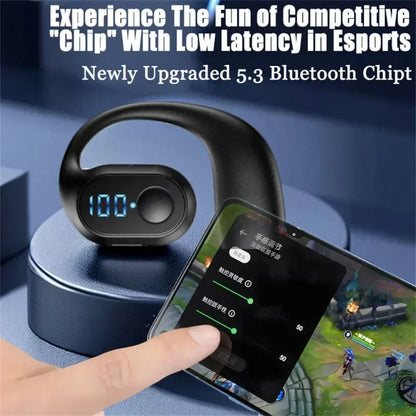 Bluetooth 5.3 Headphone TWS Wireless Ear Hook Earphone