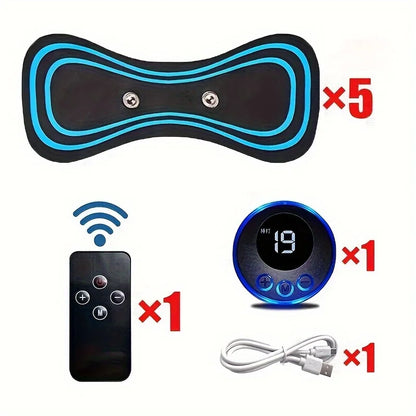 Muscle Electric Massager 2/3/4 Pcs EMS Neck Massage