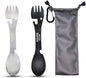 5-in-1 Utility Tactical Spork, Stainless Steel Spoon & Bottle Opener