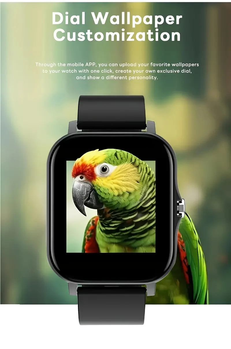2025 New Bluetooth Answer Call Smart Watch Men Touch Call Fitness Tracker