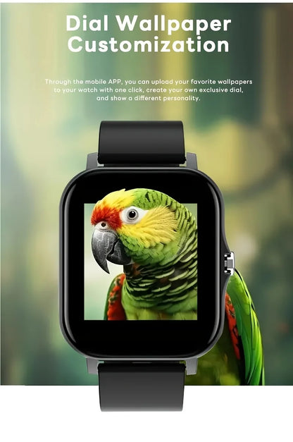 2025 New Bluetooth Answer Call Smart Watch Men Touch Call Fitness Tracker