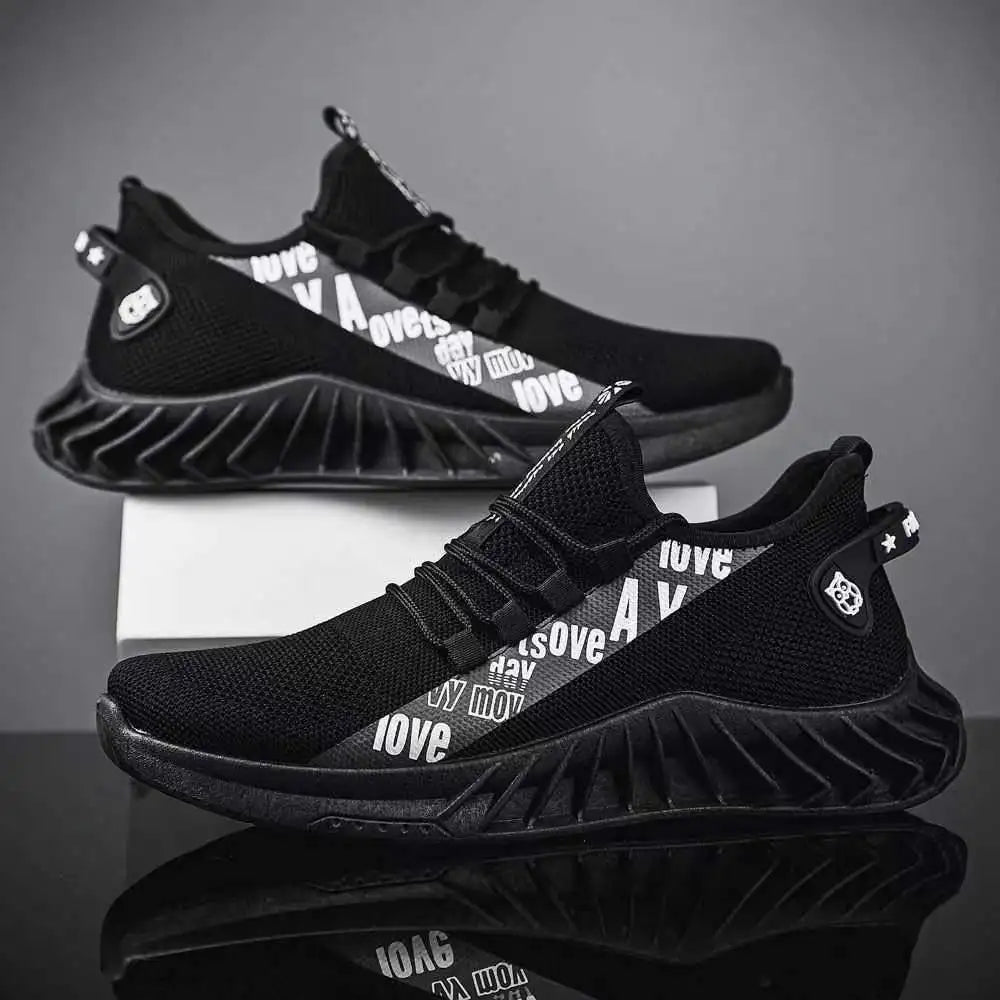 Men's mesh breathable casual sneakers summer soft sole
