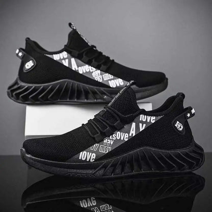 Men's mesh breathable casual sneakers summer soft sole