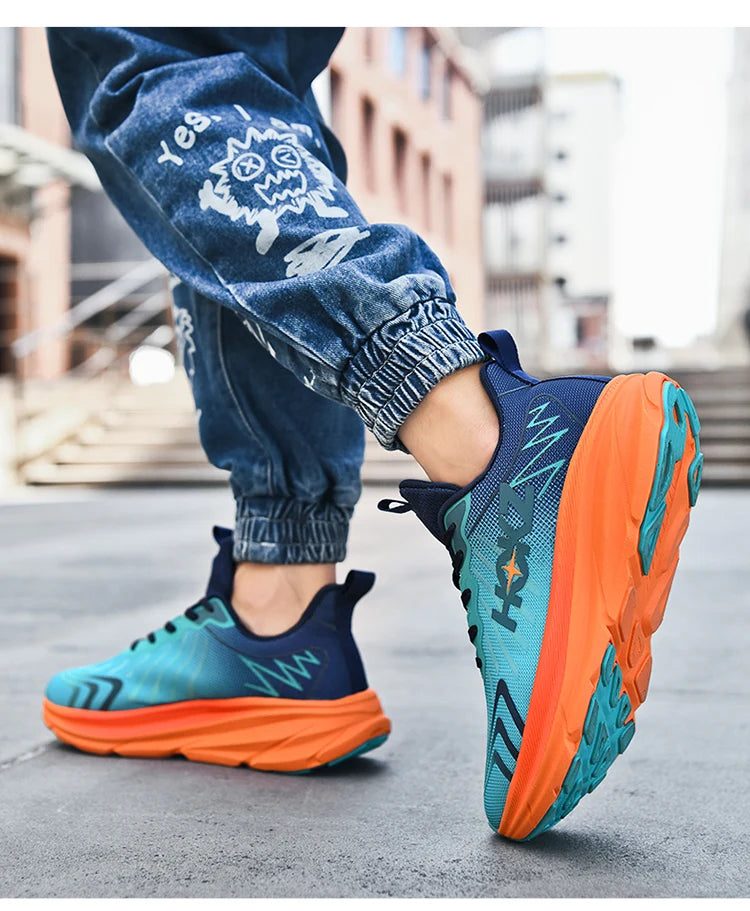 Carbon Plate Air Cushion Running Shoes for Women
