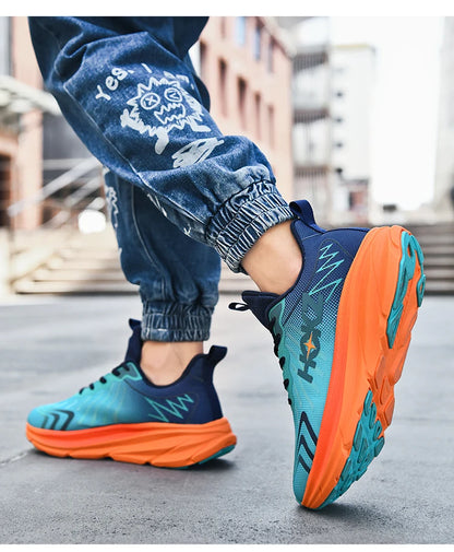 Carbon Plate Air Cushion Running Shoes for Women