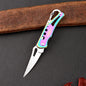 Mini Pocket Folding Knife Outdoor Keychain Portable Paring