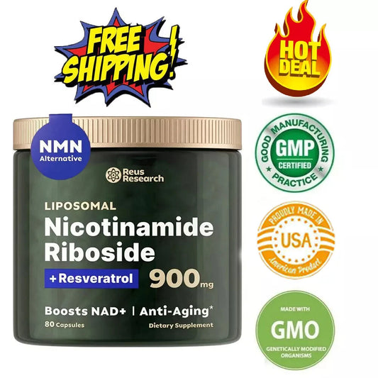 NAD+ Booster 900mg Anti-Aging Supplement