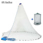 American Saltwater Fishing Cast Net for Bait Trap