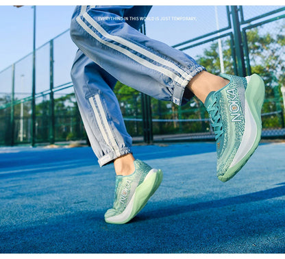 Women High Quality Light Running Shoes Cushion Training Shoes Lightweight Wear-Resistant Sneakers