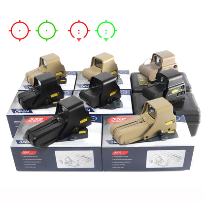 Red Green Dot Holographic Sight Scope Hunting