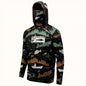 Fishing Shirts Men Sun Protection Hoodie Mask All-in-one