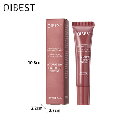 QIBEST Watery Crystal Clear Jelly Lip Oil Lip Balm Moisturizing