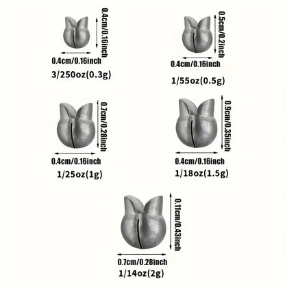 Fishing Weights Kit,Premium Split Shot Sinkers