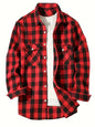 Spring and Autumn Fashion Cotton Long Sleeve Men's Flannel