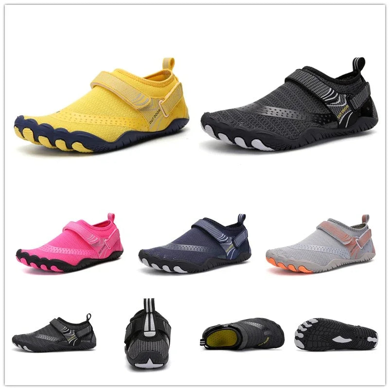 Men Women Water Shoes Quick Dry Non-Slip Five Finger Shoes