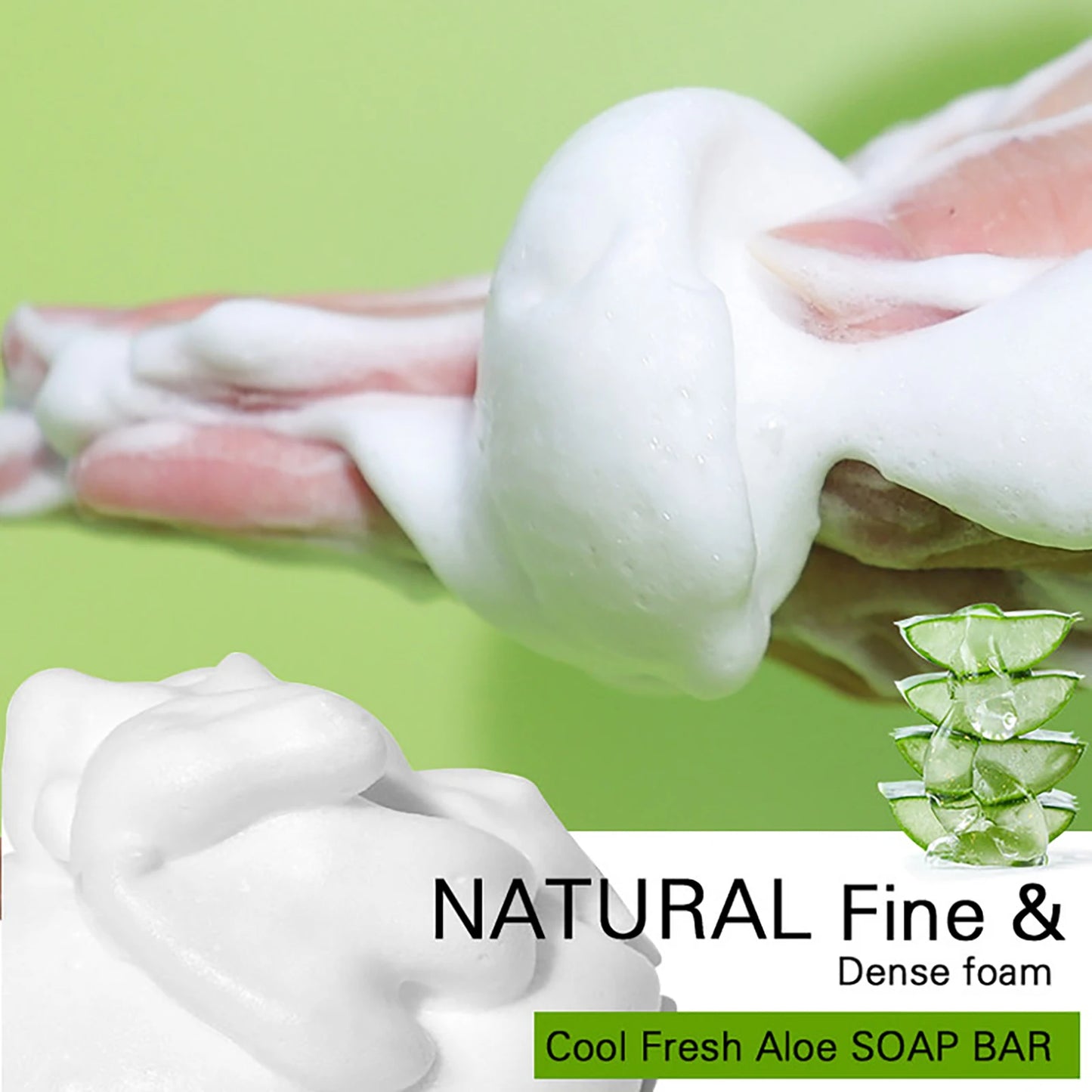AILKE Aloe Vera Whitening Soap, Remove Acne