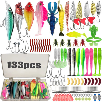 Fishing Lure Kit For Trout/Pike/Bass